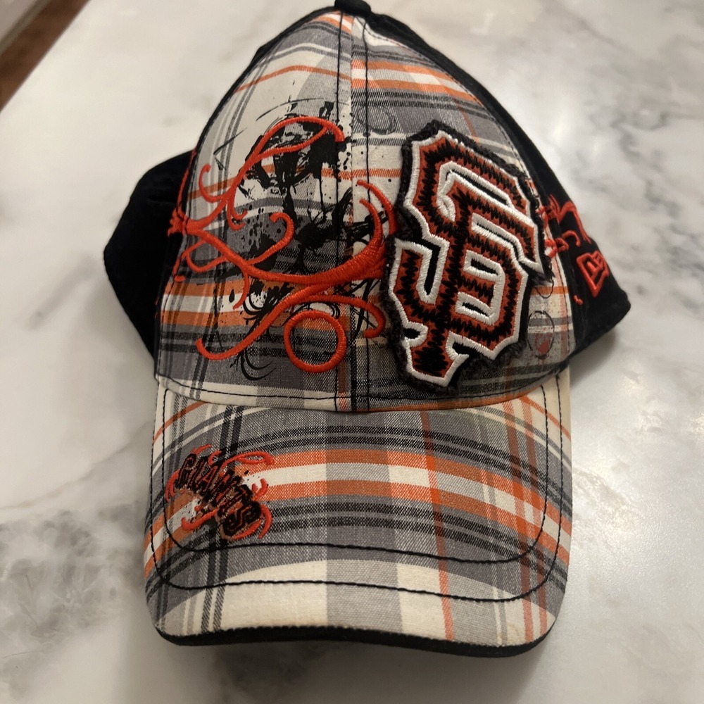 New Era San Francisco Giants Hat Cap Graphics Embroidery 39thirty Medium/ Large